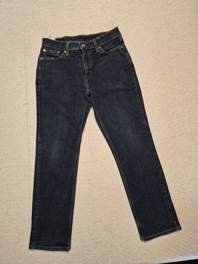 Men's Dark Blue Denim Jeans
